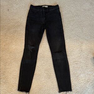 Madewell Black Skinny Jeans